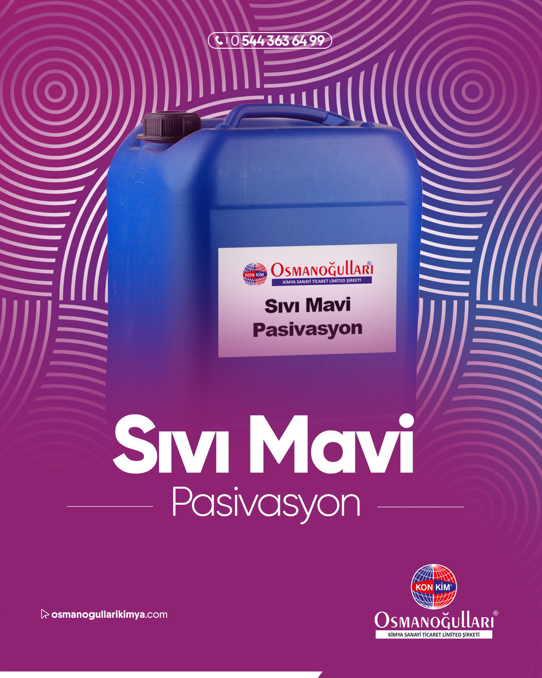 Sıvı Mavi Pasivasyon (Konkim)